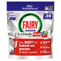 Fairy Professional Platinum Plus Dishwasher Tablets, 59 Washes Fairy