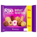 Fox's Favourites 9 Varieties Biscuit Selection 350g (Case of 6) - British Hypermarket-uk