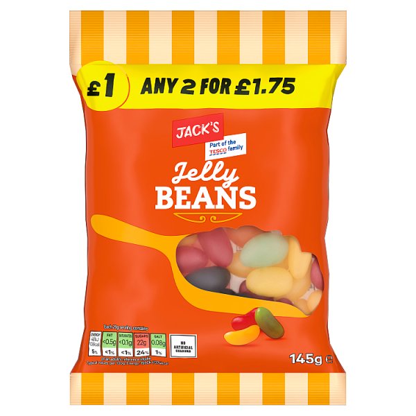 Jack's Jelly Beans 145g x 10