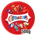 Celebrations Milk Chocolate & Biscuit Bars Sharing Tub 500g