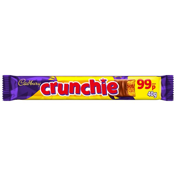 Cadbury Crunchie 99P PMP Chocolate Bar 40g x 48