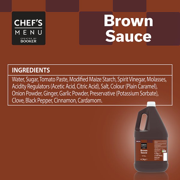 Chef's Menu Brown Sauce 4.3kg