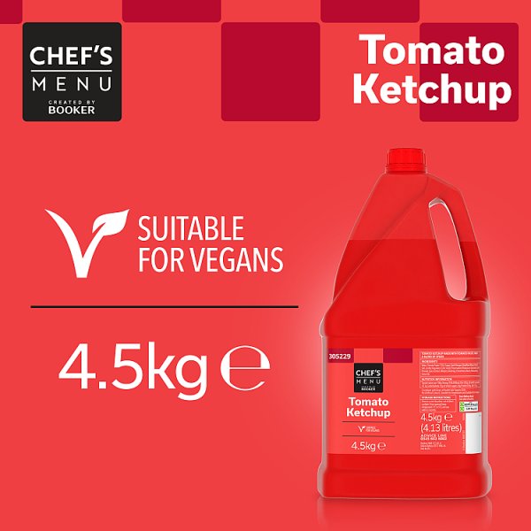 Chef's MenuTomato Ketchup 4.5kg x 2
