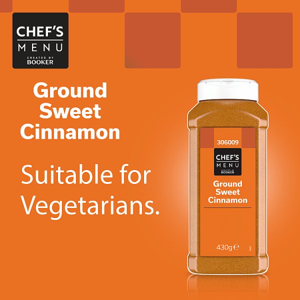 Chef's Menu Ground Sweet Cinnamon 430g x 6