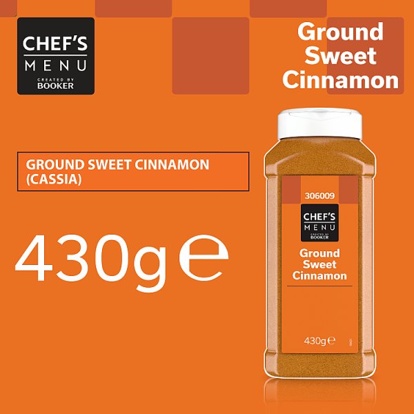 Chef's Menu Ground Sweet Cinnamon 430g x 6
