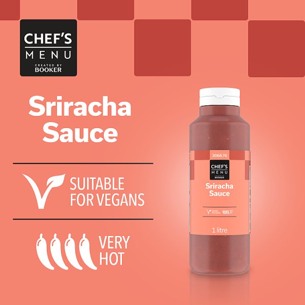 Chef's Menu Sriracha Sauce 1 Litre