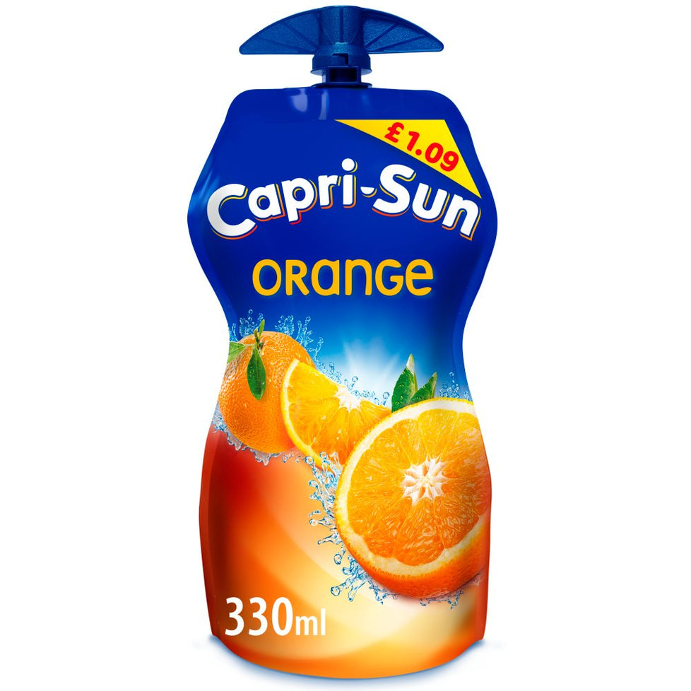 Capri-Sun Orange  pm 99p 15 x 330ml Capri-Sun