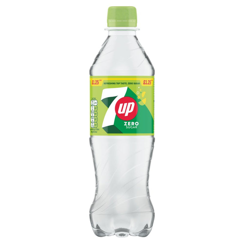 7UP Free 500ml [PM £1.25 ], Case of 12 7Up