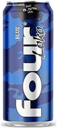 Four Loko Blue 440ml, Case of 12 Funkin