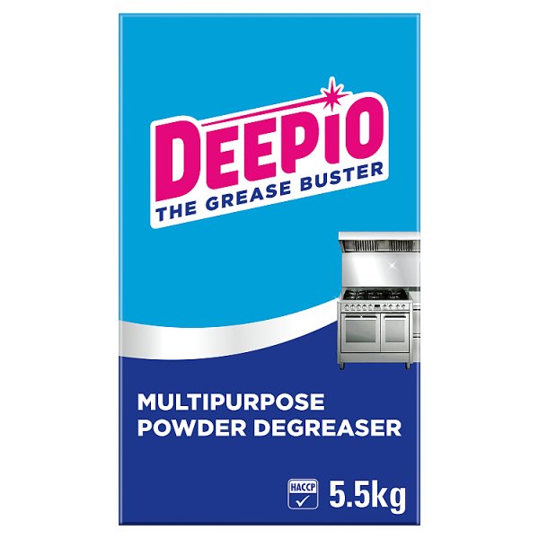 DEEPIO Professional Multipurpose Powder Degreaser 5.5kg Case of 1 DEEPIO