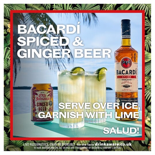 BACARDÍ Spiced Rum 70cL, Case of 6 Bacardi