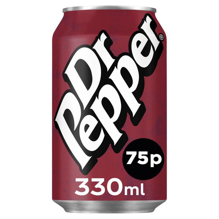Dr Pepper 24 x 330ml [PM 75p ], Case of 23 Dr Pepper