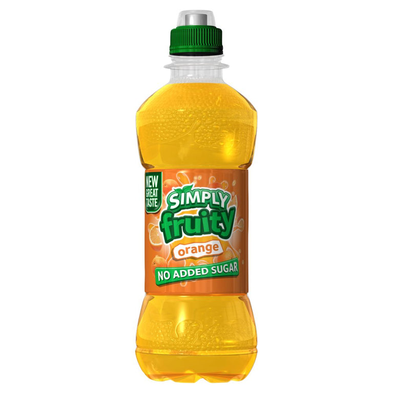 Simply Fruity Orange 330ml, Case of 12 Simply Fruity