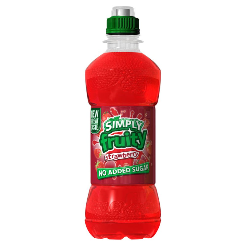 Simply Fruity Strawberry 330ml, Case of 12 Simply Fruity