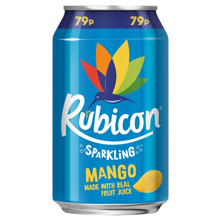 Rubicon Sparkling Mango 330ml x 24 Rubicon