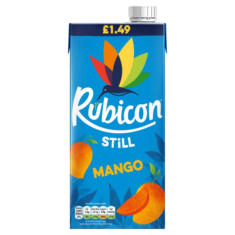 Rubicon Mango PM1.29, Case of 12 Rubicon