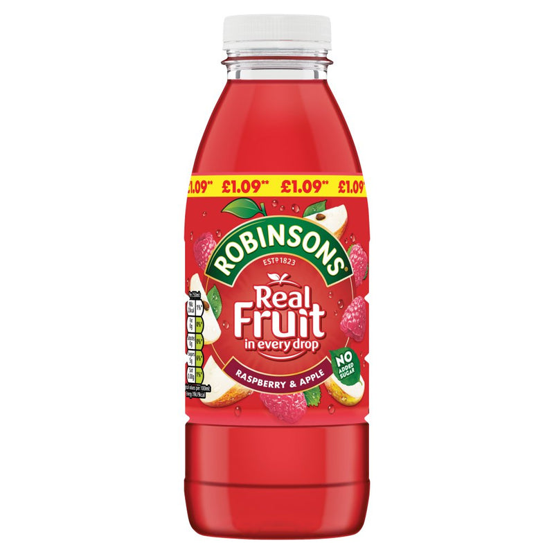 Robinsons Raspberry & Apple 500ml [PM £1.09 ], Case of 12 Robinsons Fruit Shoot