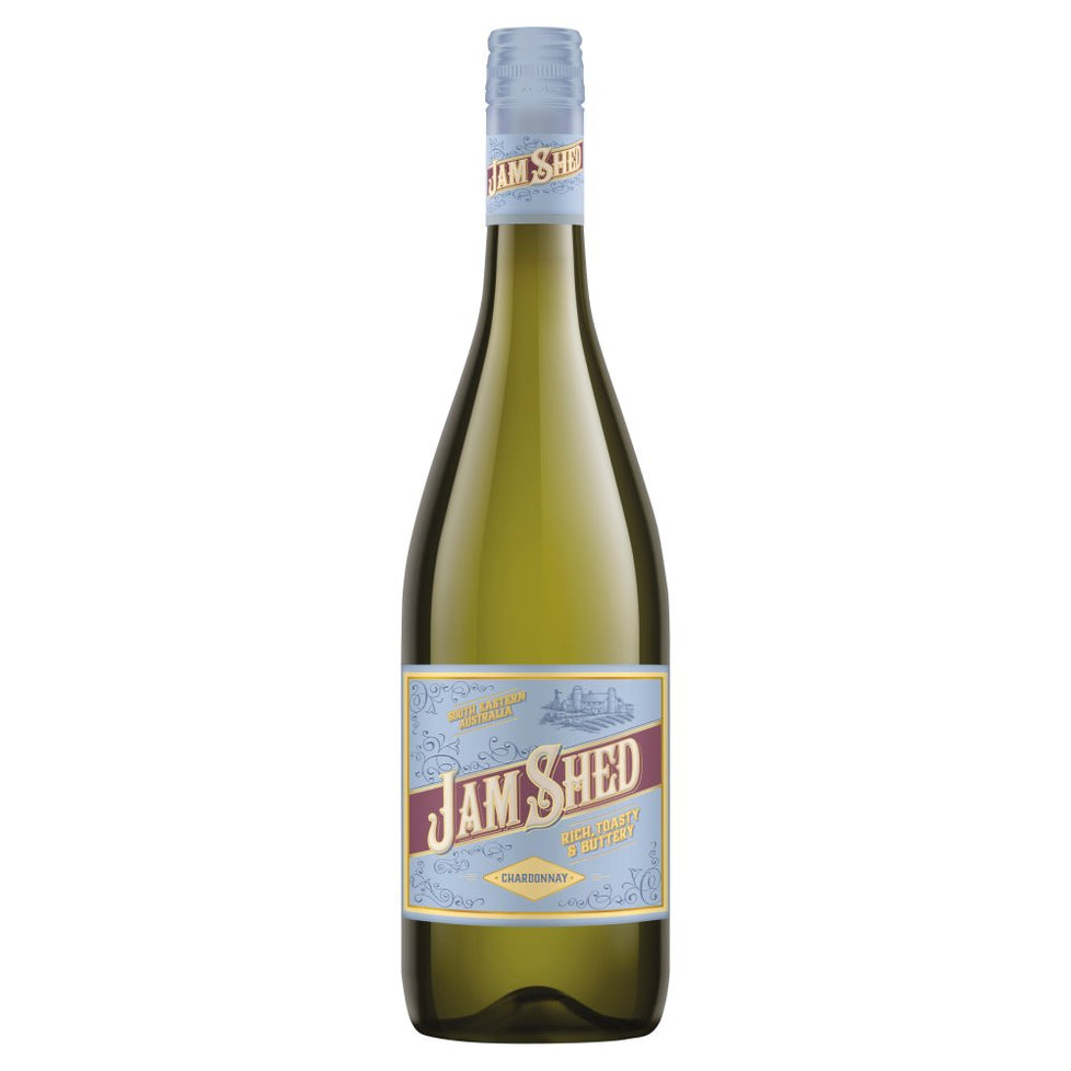 Jam Shed Chardonnay 750ml, Case of 6 Scenic Ridge