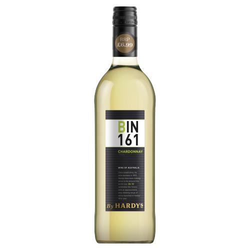 Bin 161 By Hardys Chardonnay 750ml [PM £6.49 ]l, Case of 6 Hardys