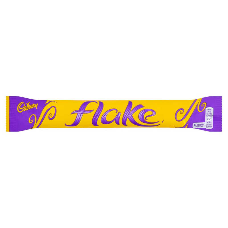 Cadbury Flake Chocolate Bar 32g, Case of 48 Cadbury