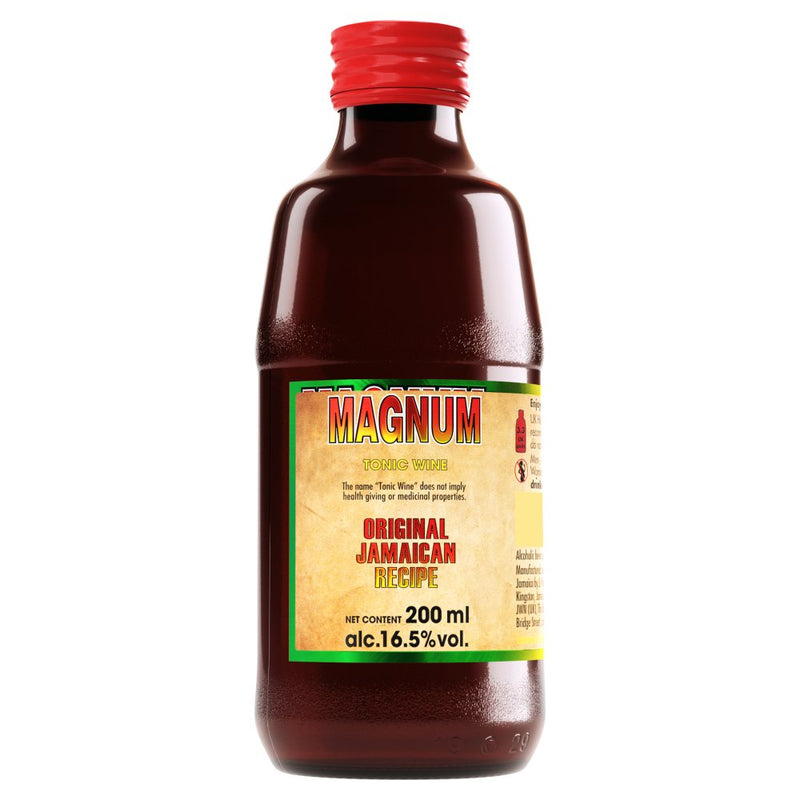 Magnum Tonic Wine 200ml, Case of 24 British Hypermarket-uk