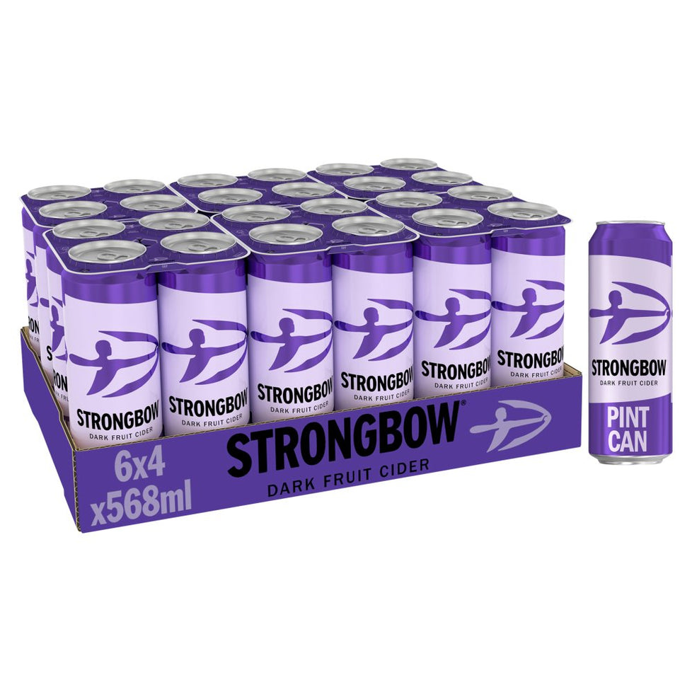 Strongbow Dark Fruit Cider 6 x 4 x 568ml Strongbow