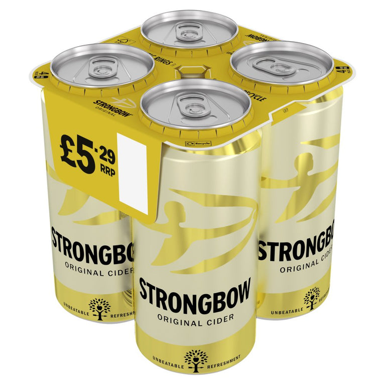 Strongbow Original Cider 6 x 4 x 440ml Cans Strongbow