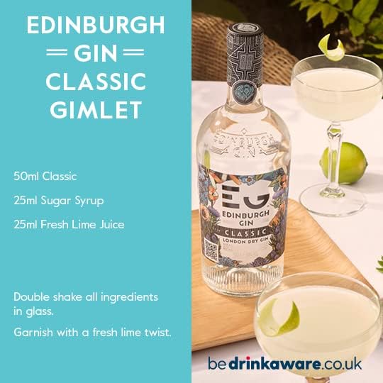 Edinburgh Gin The Classic London Dry Gin, Case of 6 Edinburgh Gin