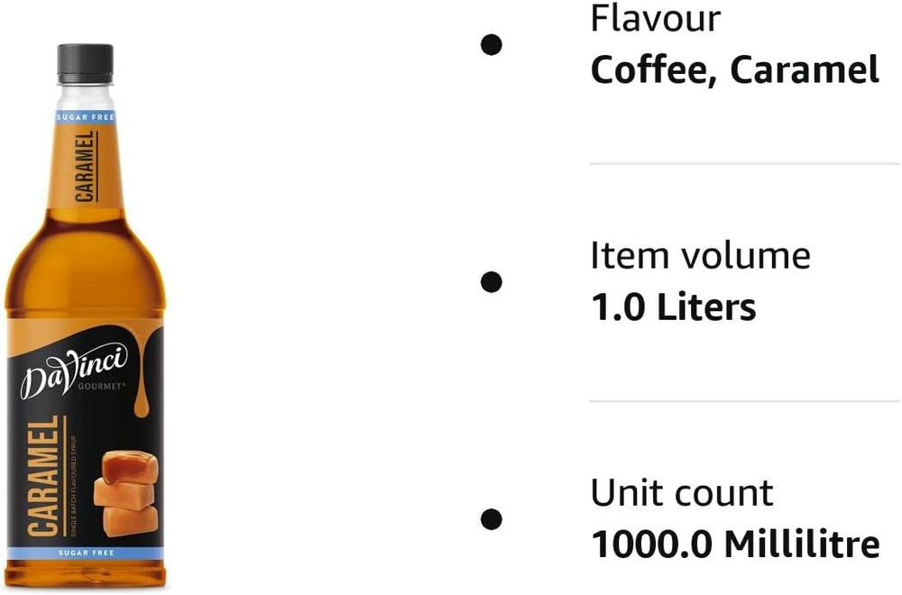 Da Vinci Gourmet Caramel Flavour Syrup Classic 1L Da Vinci Gourmet