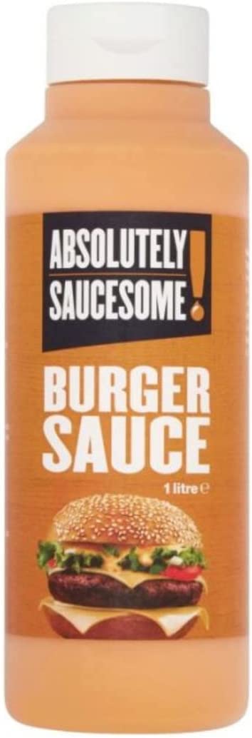 Absolutely Saucesome! Burger Sauce 1 Litre, Case of 6 Absolutely Saucesome!