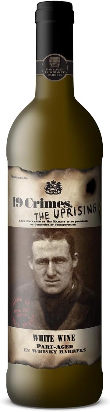 19 Crimes The Uprising Chard White Wine 750ml, Case of 6 19 Crimes