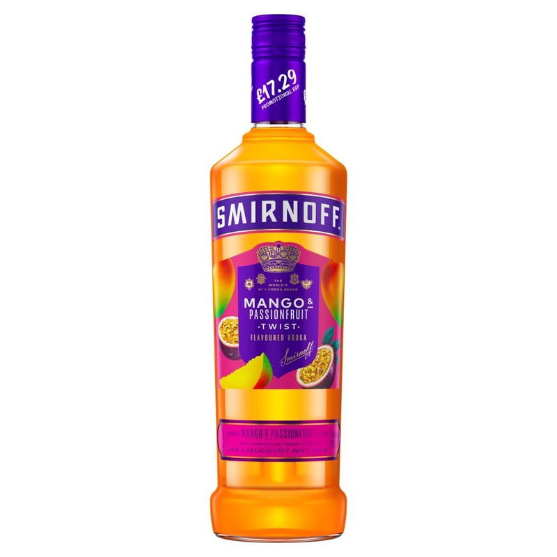 Smirnoff Mango & Passionfruit Twist Flavoured Vodka 70cl  [PM £17.29 ] Smirnoff