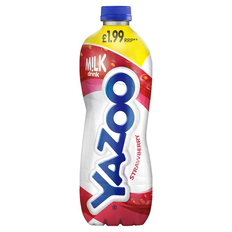 Yazoo Milk Drink Strawberry 1L [PM £1.99 ], Case of 6 Yazoo