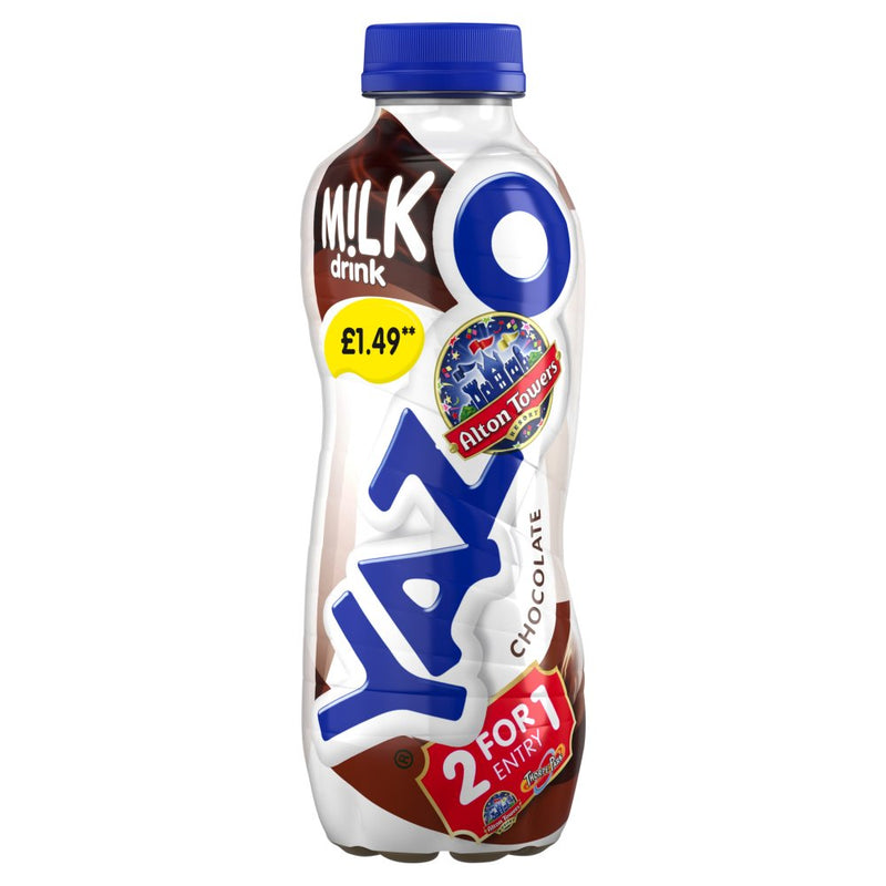 Yazoo Chocolate Milk Drink 400ml [PM £1.49], Case of 10 Yazoo