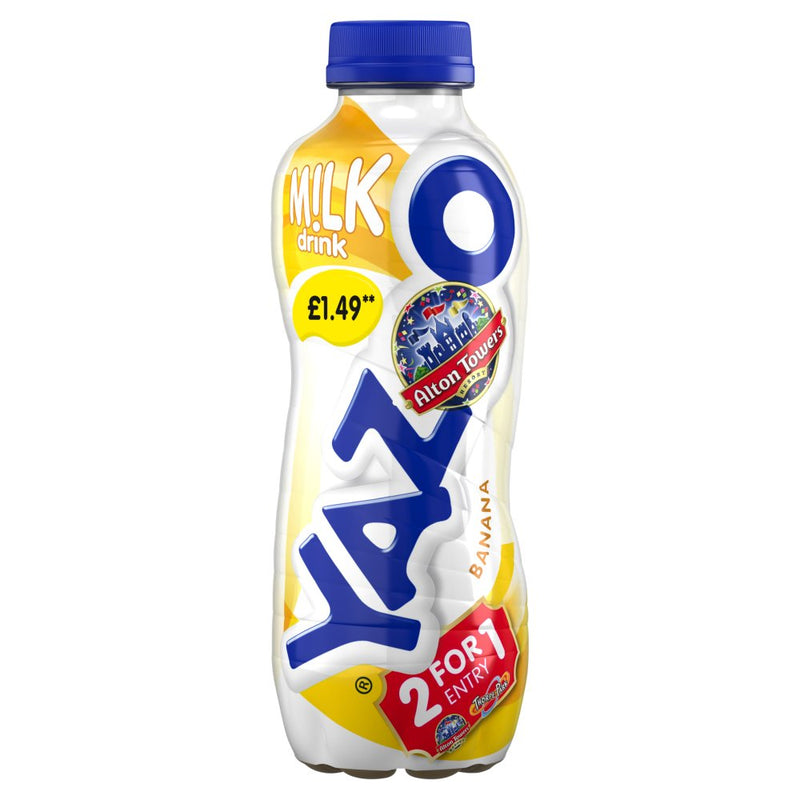 Yazoo Banana Milk Drink 400ml [PM £1.49], Case of 10 Yazoo