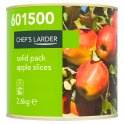Chef's Larder Solid Pack Apple Slices 2.6kg (Case of 6) Chef's Larder
