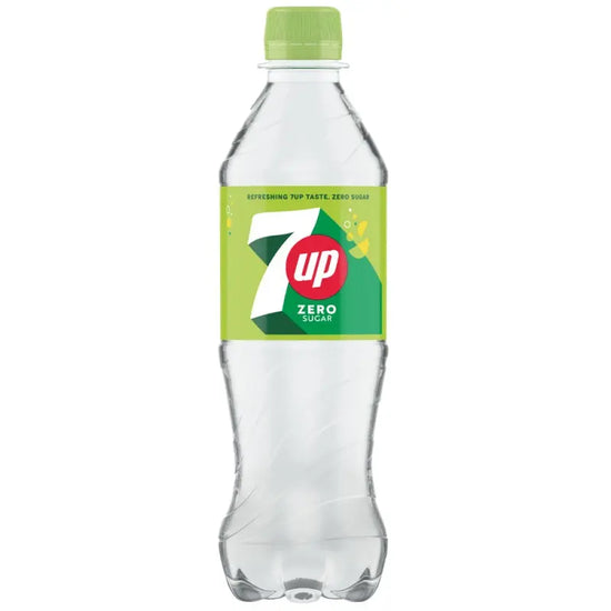 7UP Zero Sugar Free Lemon & Lime Bottle PMP 500ml [PM £1.30 ](Case of 12) 7Up