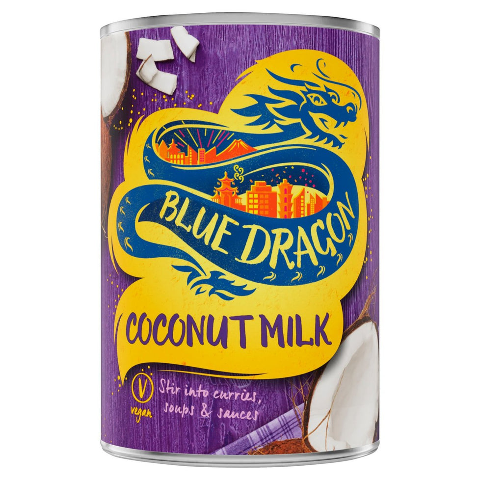 Blue Dragon Coconut Milk 400ml, Case of 6 Blue Dragon