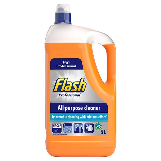Flash Professional All-Purpose Cleaner Light Citrus 5L Case of 1 Flash