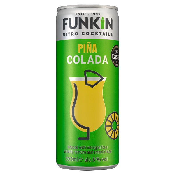 Funkin Nitro Cocktails Piña Colada 200ml Case of 12