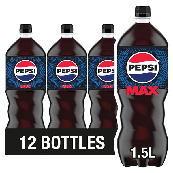 Pepsi Max 1.5 Litres x 12