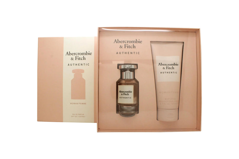 Abercrombie & Fitch Authentic Kvinna Presentset 50ml EDP + 200ml Body Lotion Abercrombie & Fitch