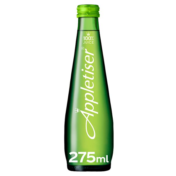 Appletiser Sparkling Apple Juice 12 x 275ml Glass Bottles