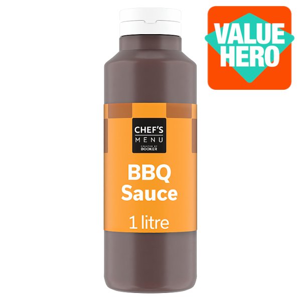Chef's Menu BBQ Sauce 1 Litre x 6