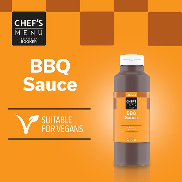 Chef's Menu BBQ Sauce 1 Litre x 6