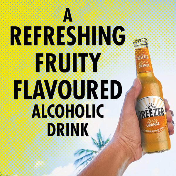 BREEZER Orange, 27.5cl X 12