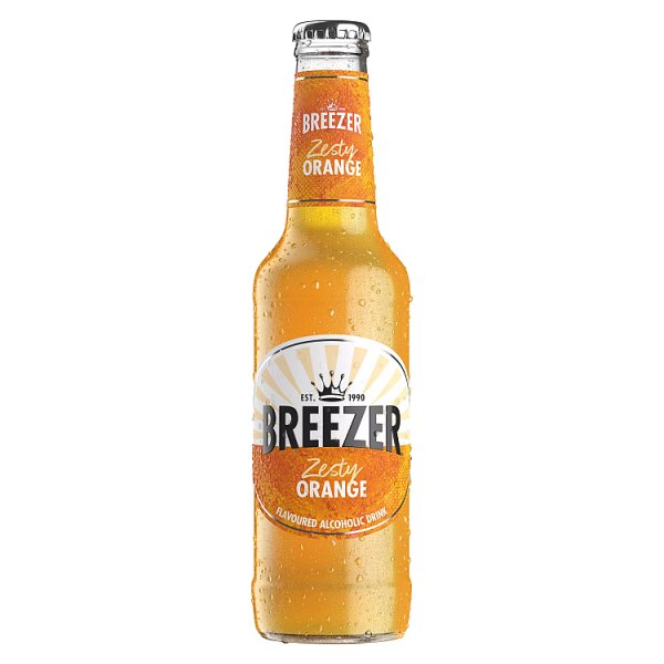 BREEZER Orange, 27.5cl X 12