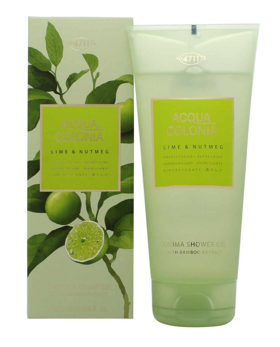 Mäurer & Wirtz 4711 Acqua Colonia Lime & Nutmeg Duschgel 200ml Mäurer & Wirtz