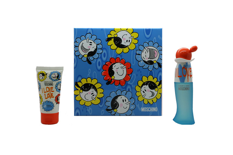 Moschino Cheap & Chic I Love Love Giftset 30ml EDT + 50ml Body Lotion Moschino