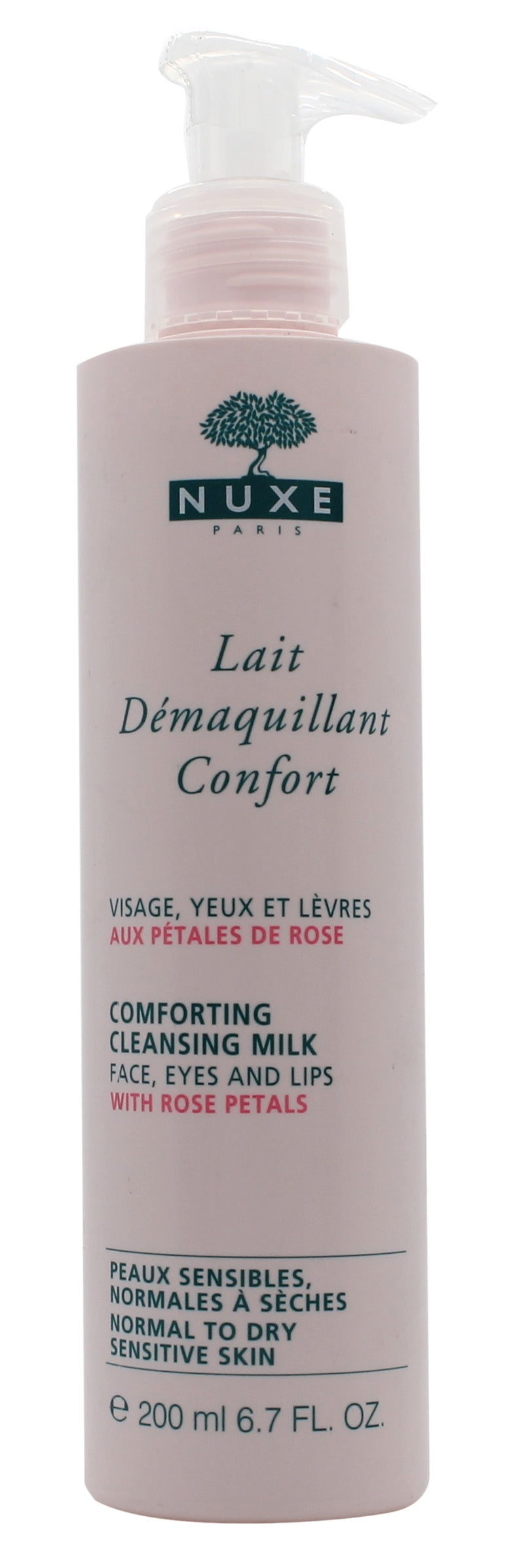 Nuxe Comforting Cleansing Milk with Rose Petals 200ml Nuxe